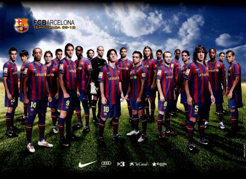 Barcelona Team HD Images