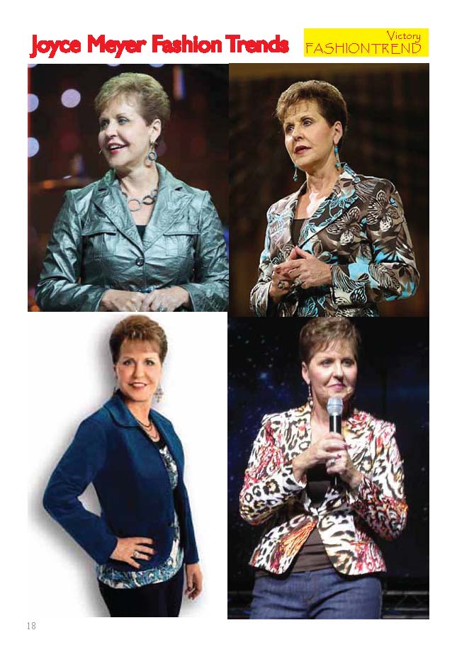 Joyce Meyer n Her Fashion Trend