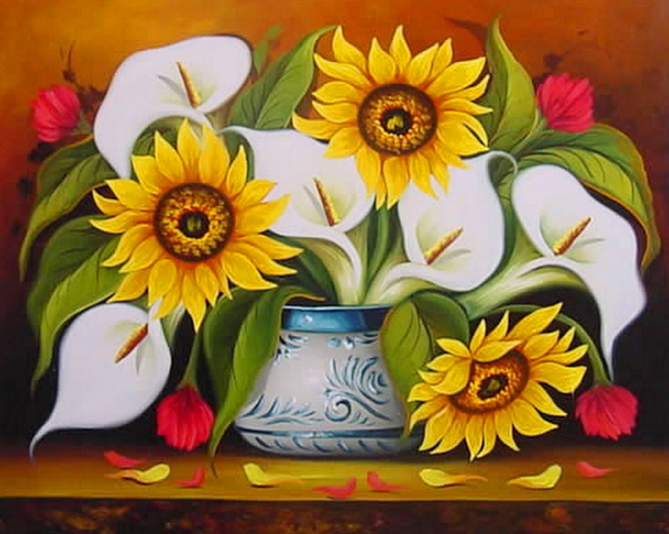 cuadros pinturas arte cuadros de flores al oleo cuadros pinturas arte cuadros de flores al oleo
