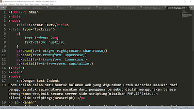 Contoh dari Casacading Style Sheet (CSS) - Serba Serbi Programming