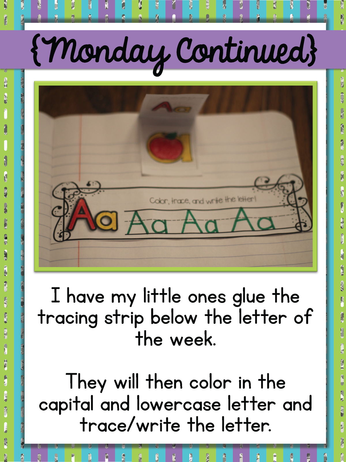 Keepin' It Kool In KinderLand: Letter of the Week Interactive Notebook ...