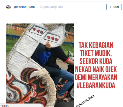 Mendadak Viral, Ini dia Meme Lebaran Kuda Ala SBY yang Jadi Bahan Obrolan Netizen Mendadak Viral, Ini dia Meme Lebaran Kuda Ala SBY yang Jadi Bahan Obrolan Netizen