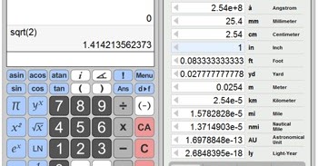 Eddie's Math and Calculator Blog: eCalc Scientific Calculator (Guest ...