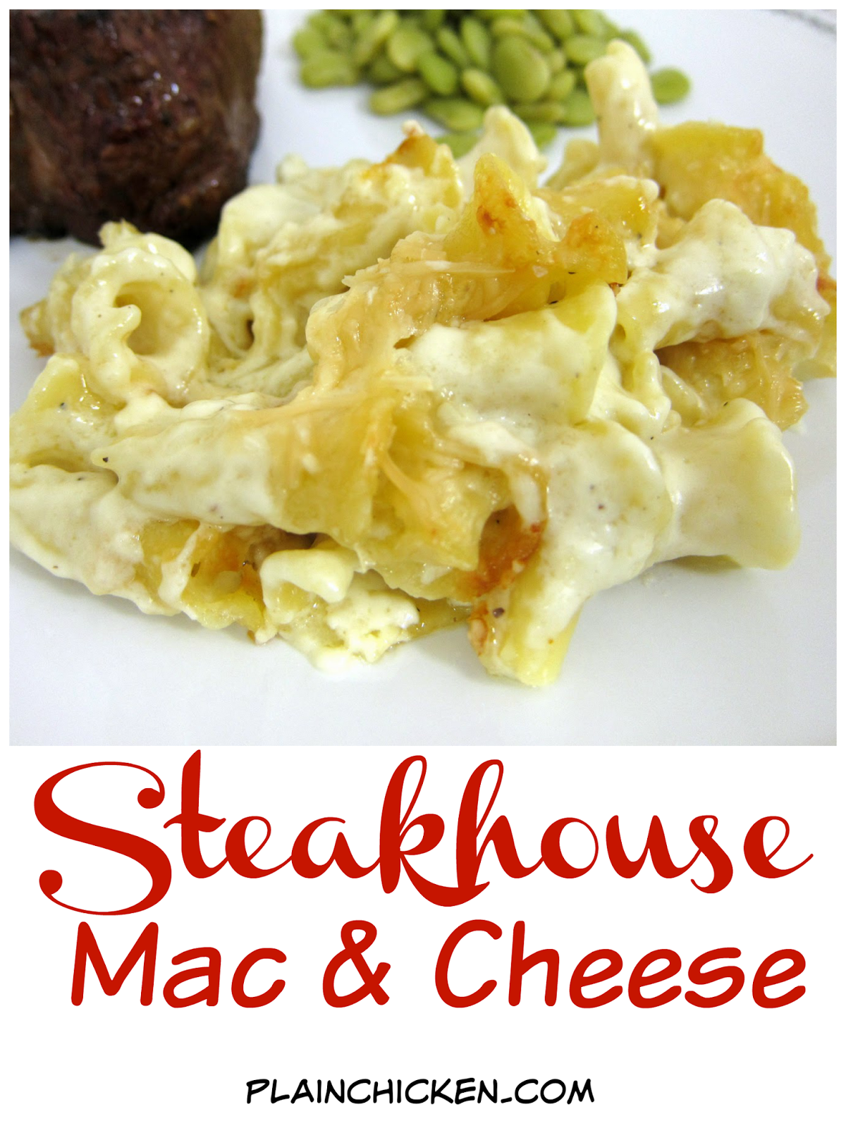 Steakhouse Mac & Cheese Plain Chicken®