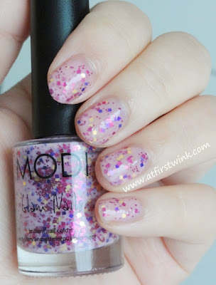 Modi Glam Nails nail polish no. 72 - Wild Strawberry