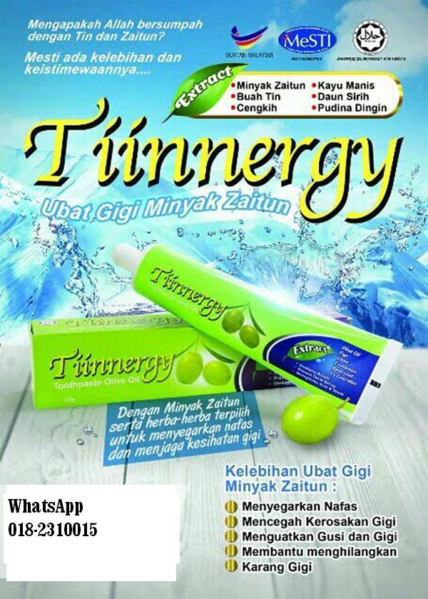 D'MIRZA GALLERY ESHOPPE UBAT GIGI TIINNERGY (UBAT GIGI MINYAK ZAITUN)
