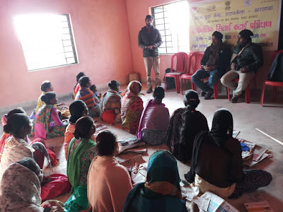 नेहरू युवा केंद्र सरायकेला खरसावां द्वारा सिलाई कढाई प्रशिक्षण शिविर आयोजित