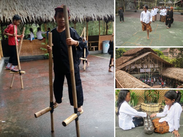 Wisata Edukasi Permainan Tradisional di ECO Bambu Cipaku