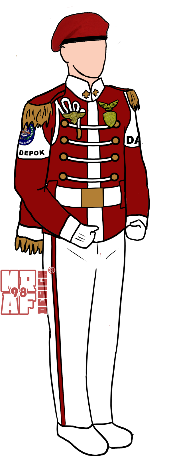 Desain Baju Lomba Paskibra Gejorasain