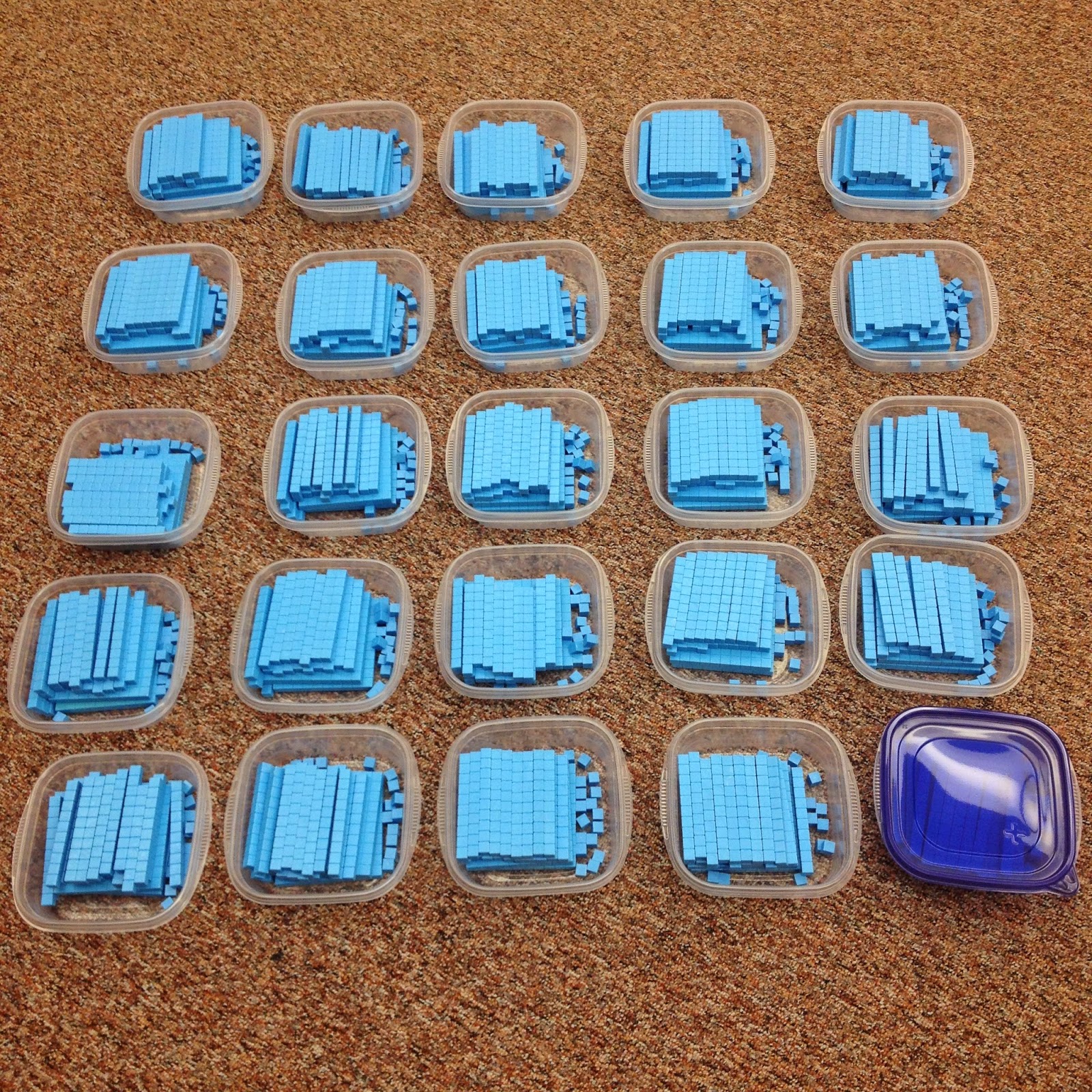 Hundreds Tens And Ones Blocks