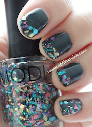 nail polish modi etude glam sparkle aritaum labels