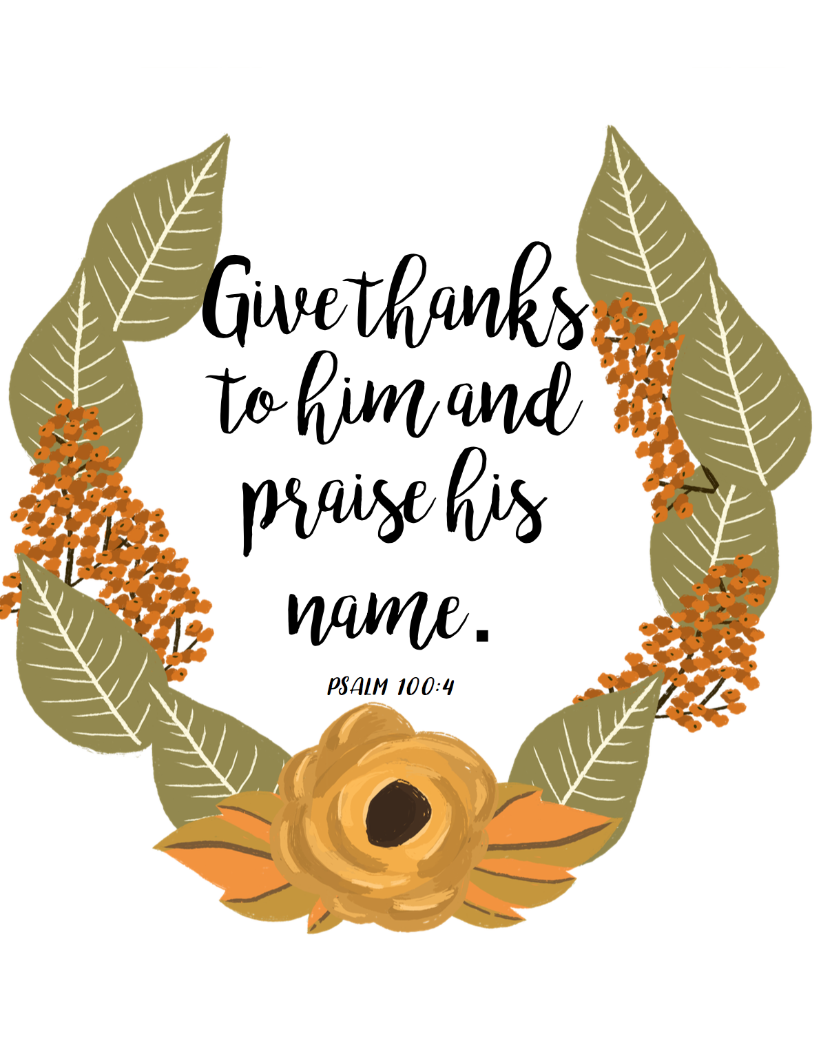 Memory Verse Fall Printables  A Hopeful Hood