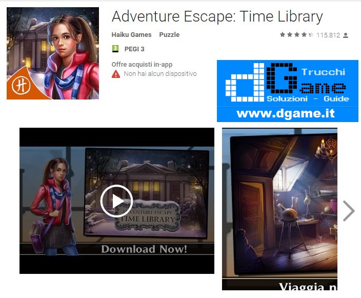 Soluzioni Adventure Escape: Time Library di tutti i livelli | Walkthrough guide