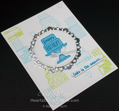 Heart's Delight Cards, Piece of Cake, Sneak Peek, Occasions 2019, Birthday Card, Stampin' Up!