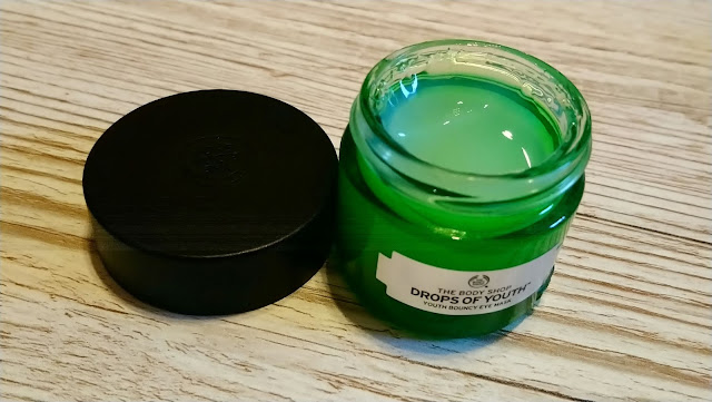 An evening at The Body Shop - Drops of Youth Eye Mask