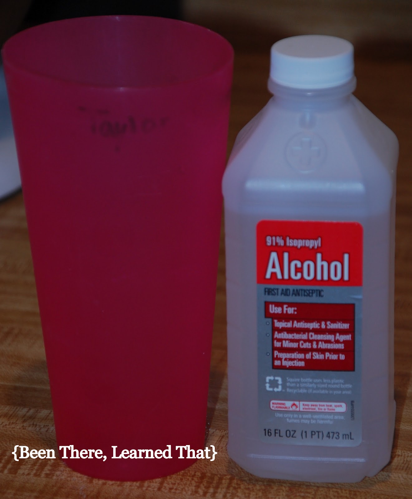 Been There, Learned That Dry Erase Marker on Plastic