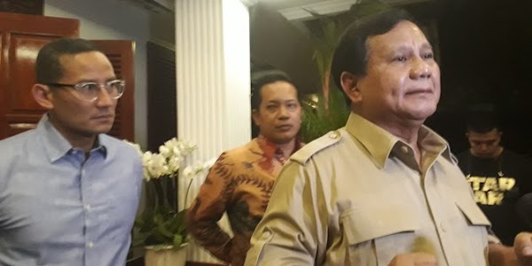 Prabowo: Gue malas ikut pertandingan, kalau wasitnya berpihak