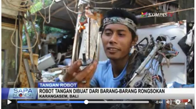 Ini Sanggahan Tawan Sang ‘Iron Man’ Bali Setelah Tangan Robotnya Disebut Hoax di Media Sosial Ini Sanggahan Tawan Sang ‘Iron Man’ Bali Setelah Tangan Robotnya Disebut Hoax di Media Sosial