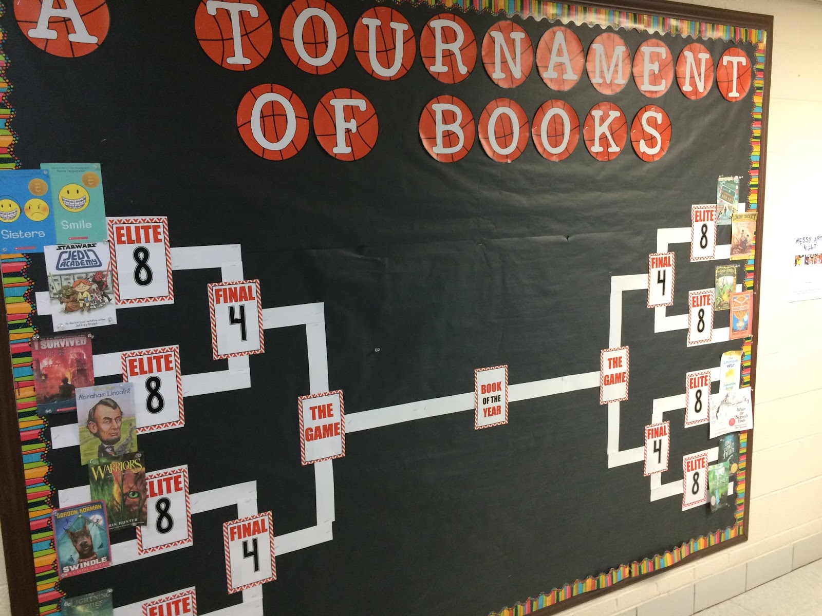 Essex Elementary School Principal's Blog Grade 45 March Madness Book