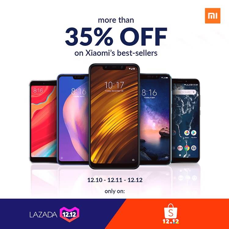Get More Than 35% OFF on Xiaomi’s Best-sellers at Lazada, Shopee