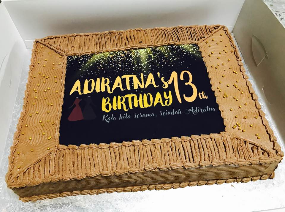 Izah's Kitchen Chocolate Truffle cake, Halal Spore Birthday cakes