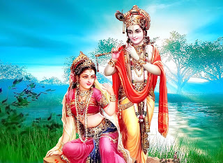 HD Wallpapers Free Download: Cute God Radha Krishna Background Wallpaper