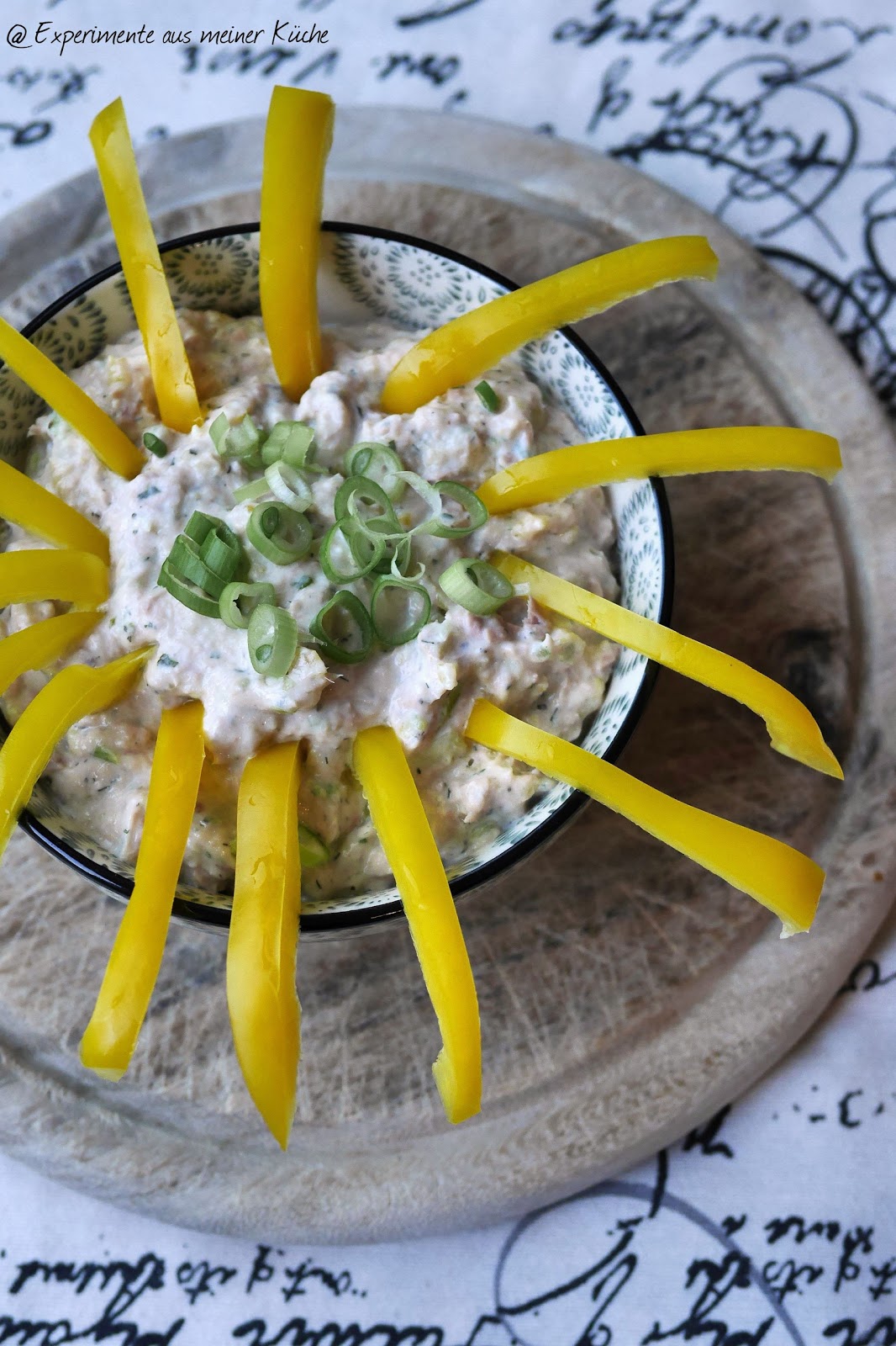Experimente aus meiner Küche: Thunfisch-Paprika-Dip