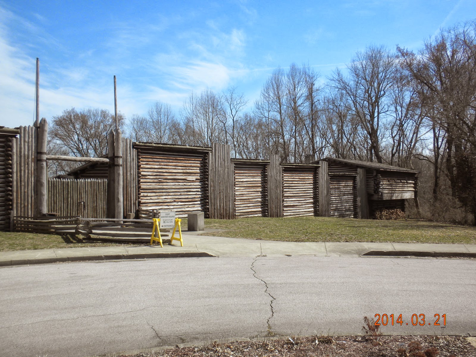 Don's trip through the U.S. and beyond. Fort Boonesborough