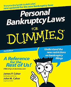 Personal Bankruptcy Laws For Dummies, 2nd Edition