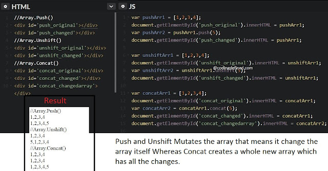 Mutating and Non-Mutating JavaScript Array Functions - Coding Defined