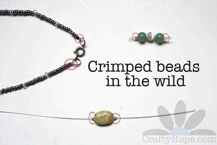 CraftyHope JewelryMaking for Beginners Part 9 Using Crimp Beads