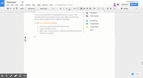 Google Keep and Docs are now integrated!