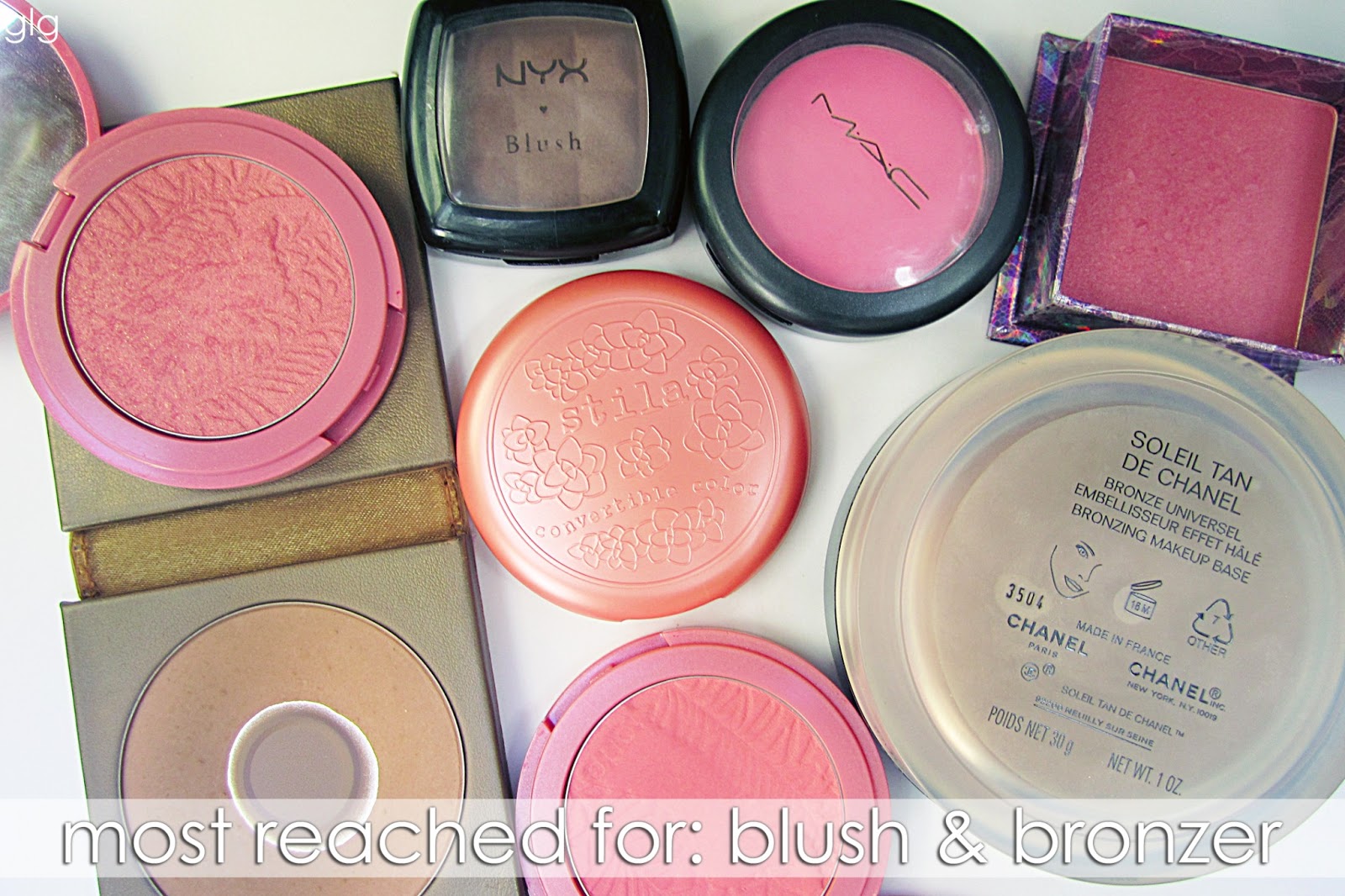 MOST REACHED FOR BRONZERS AND BLUSH Girl Loves Gloss Vancouver