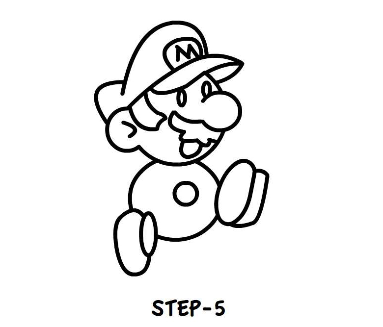 Как рисовать марио