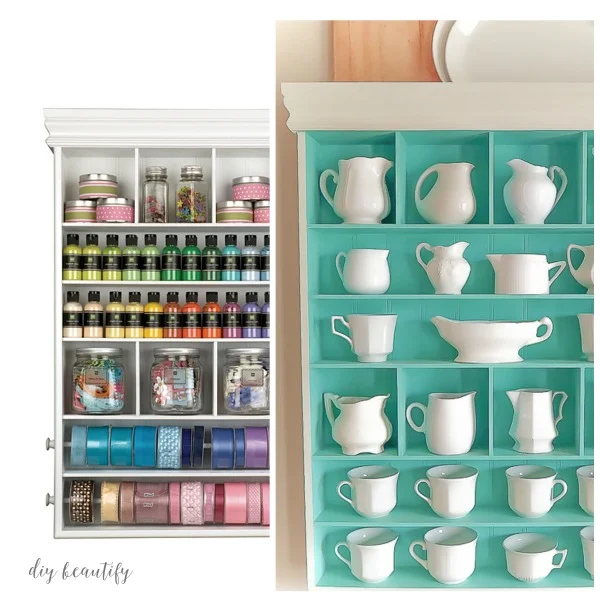 craft cabinet to kitchen display