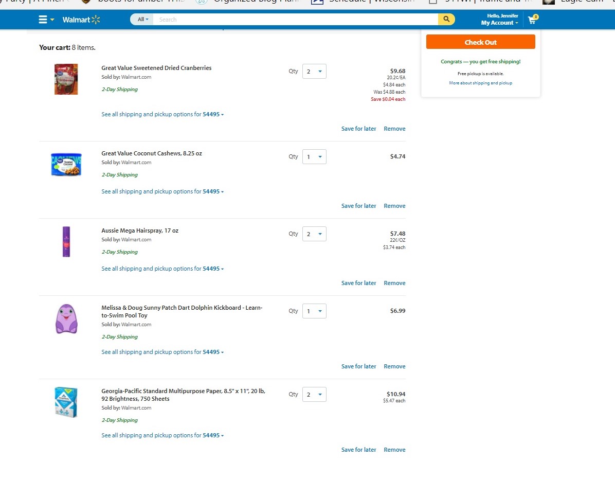 CAMP HOMESCHOOL Why I Started Ordering Household Supplies From Walmart