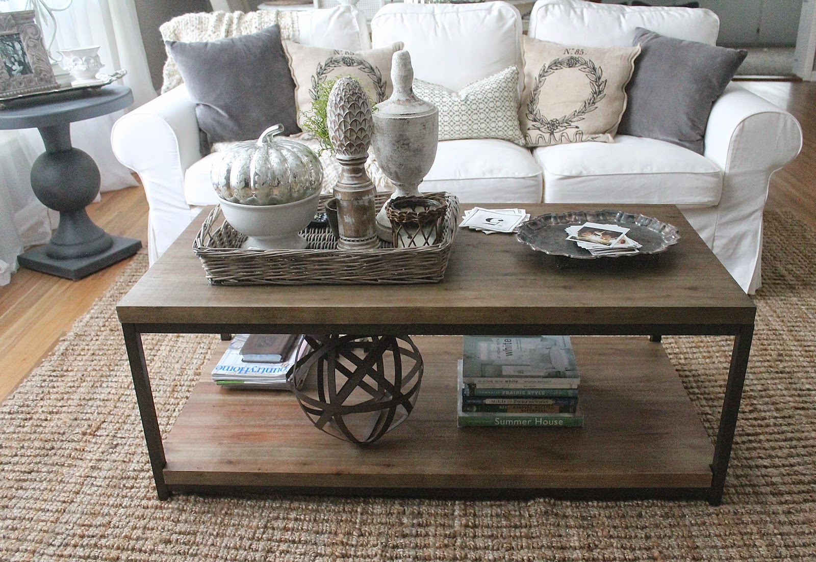 12th and White: 3 Ways to Style a Coffee Table