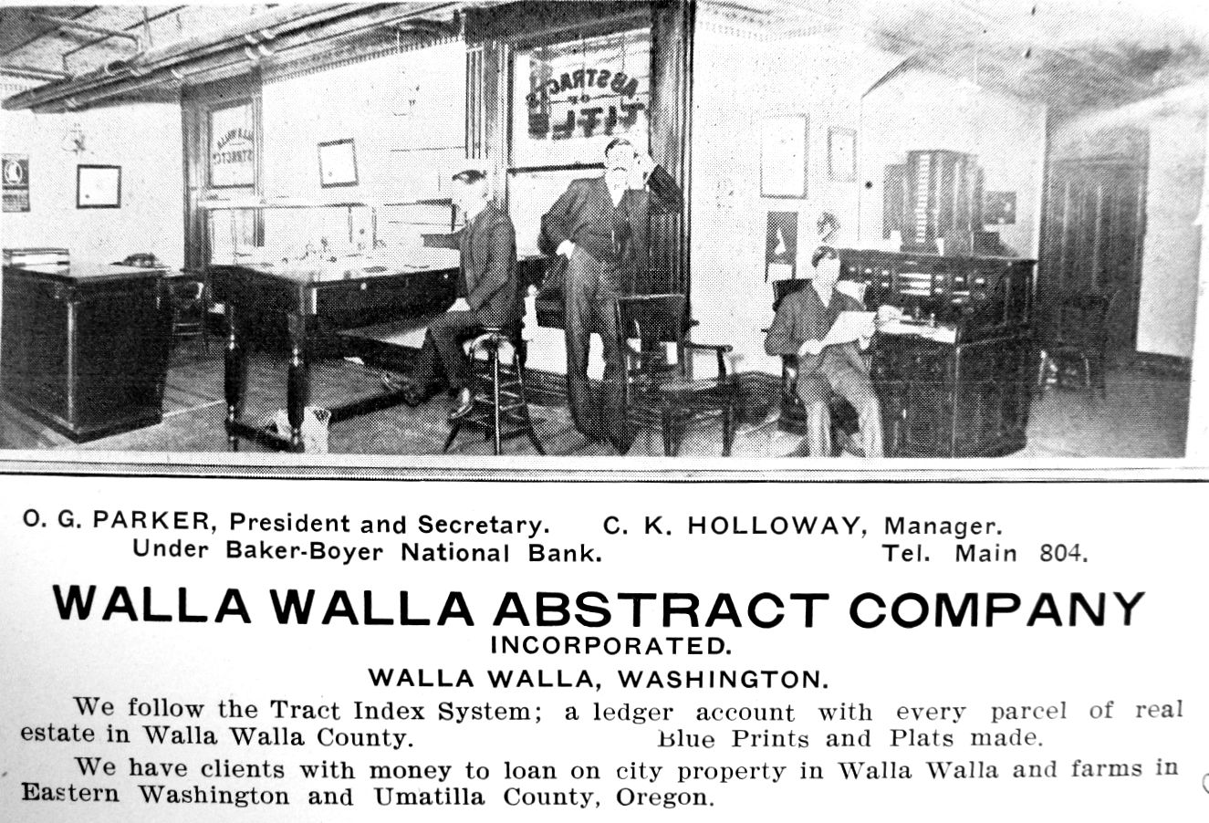Bygone Walla Walla vintage images of the City and County (and beyond