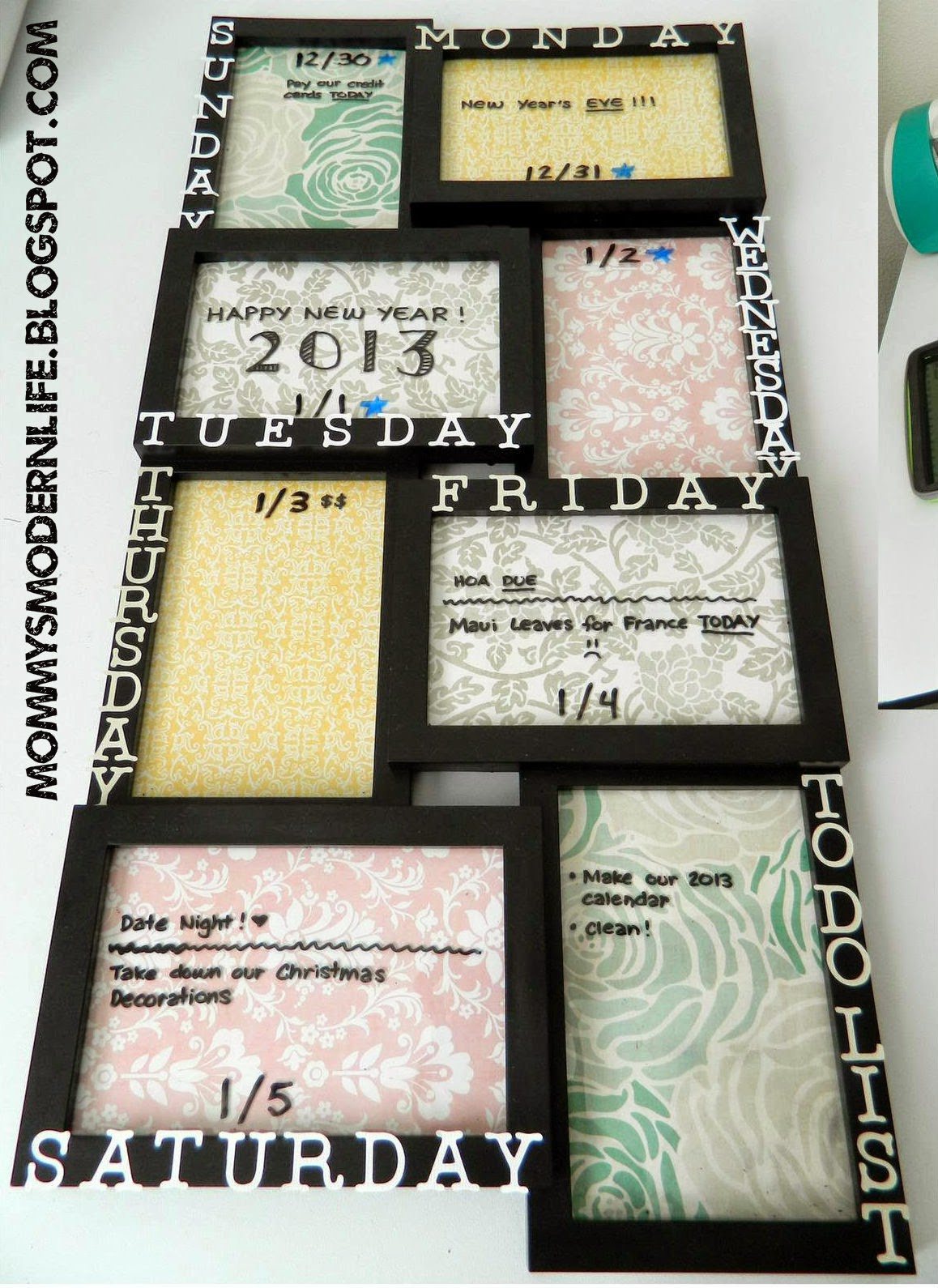 Mommy s Modern Life How To Dry Erase Weekly Schedule Board mommy-s-modern-life-how-to-dry-erase-weekly-schedule-board