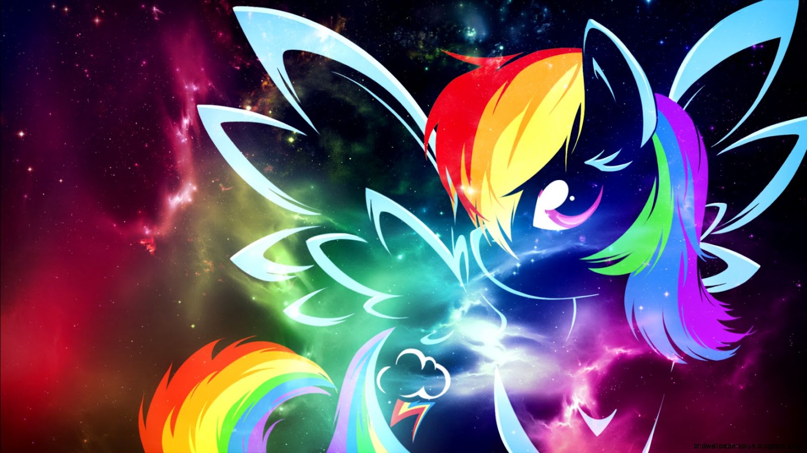 Rainbow Dash Backround