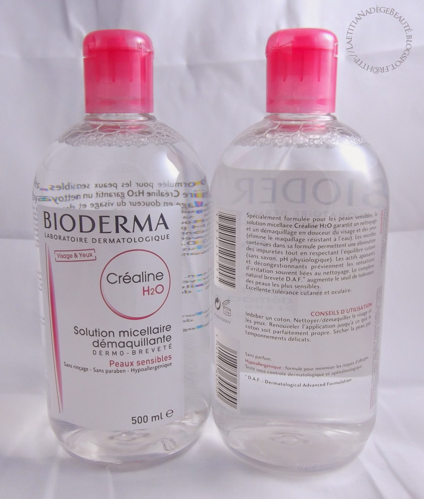 BIODERMA  Créaline H20 Solution Micellaire