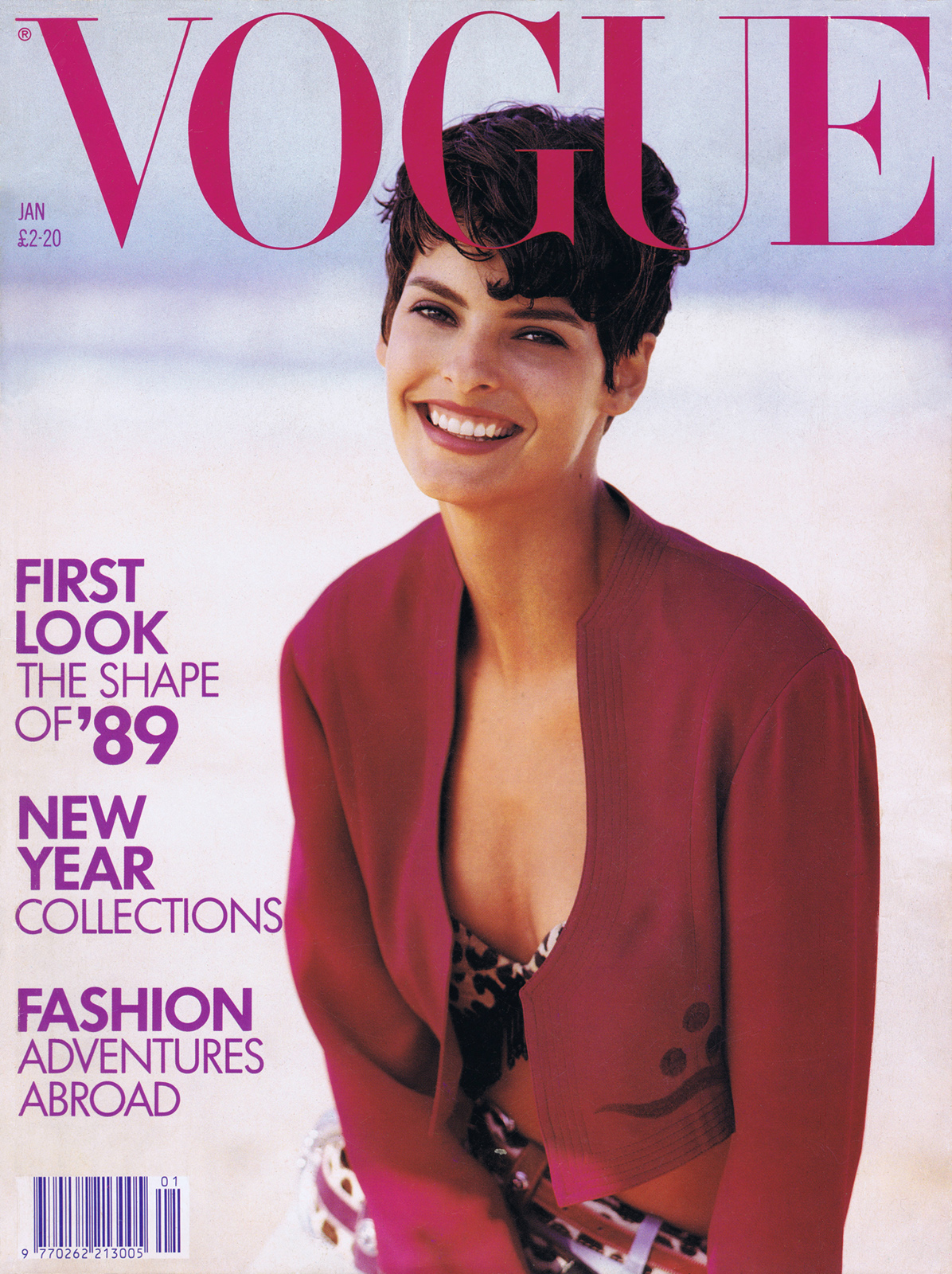Vogue's Covers Linda Evangelista