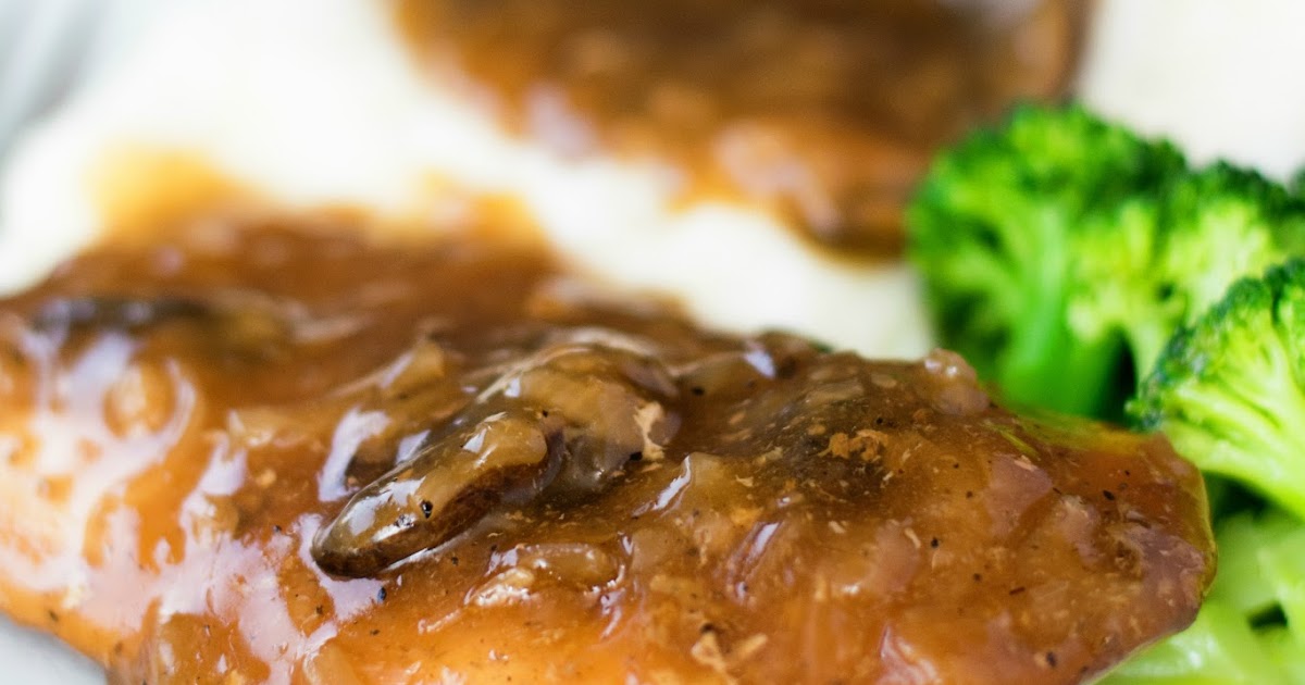 Crockpot Chicken with Mushroom Gravy Recipe The Kitchen Wife