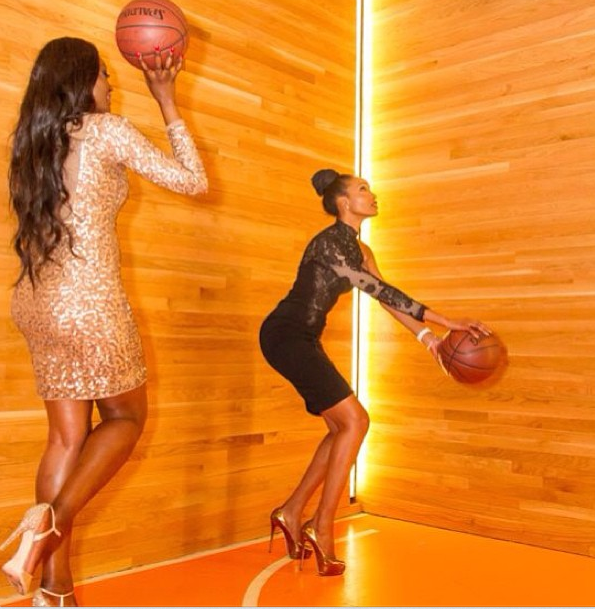 Chizy's Spyware Beauty Queen, Millen Magese playing basketball in 4