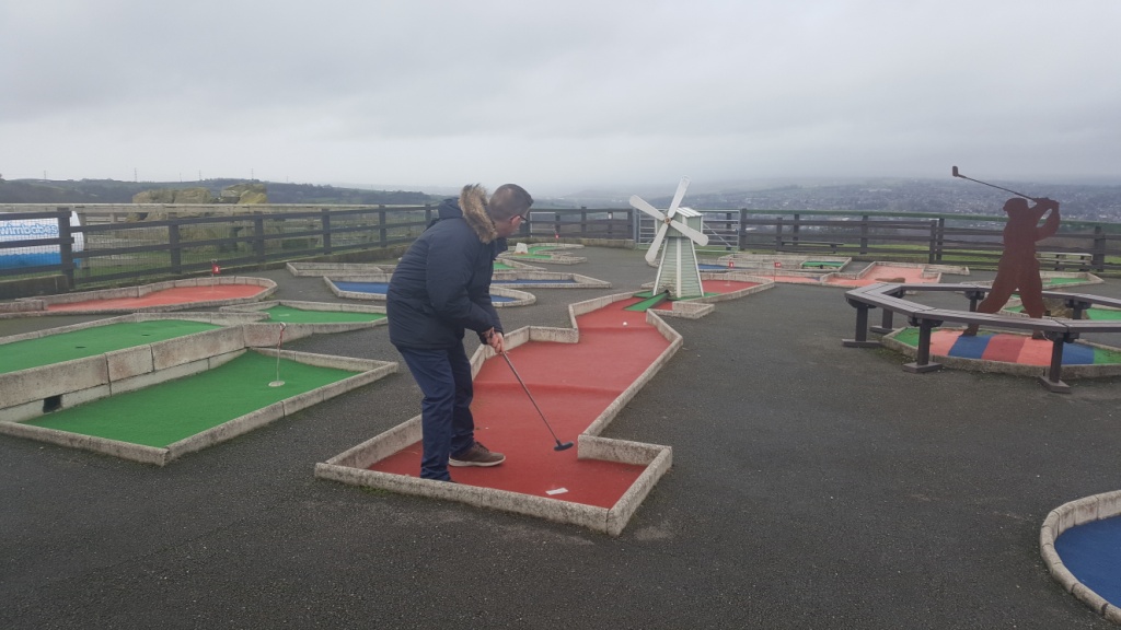 The Ham and Egger Files Crazy Golf at Charlotte's Ice Cream Parlour in