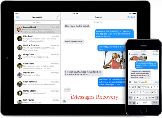 iPhone Data Recovery: Recover deleted iMessages from iPhone/iPad/iPod Touch