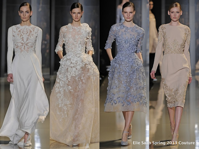 Wedding Wednesday: A Peek Into Spring Couture