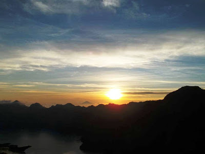 sunset plawang sembalun