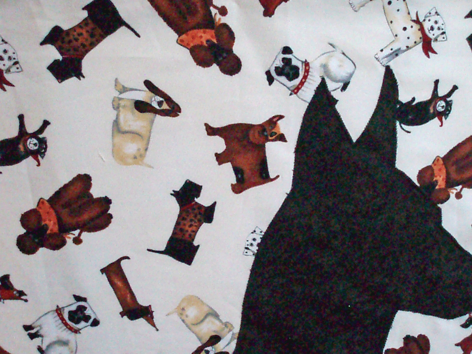 remember your karma: Dog and Cat-fabric choices