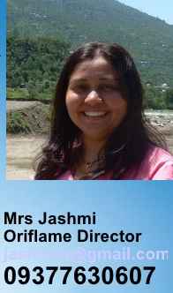 Oriflame Director Mrs Jashmi
